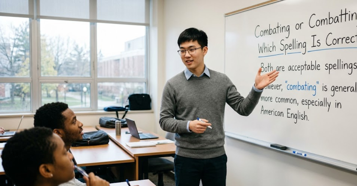 Combating or Combatting: Which Spelling Is Correct?