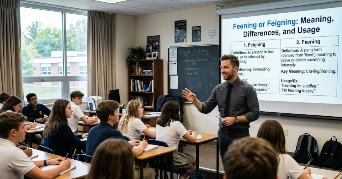Feening or Feigning Meaning, Differences, and Usage