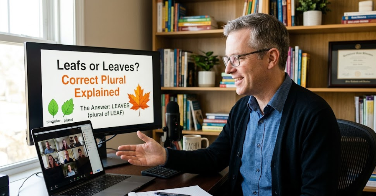 Leafs or Leaves Correct Plural Explained
