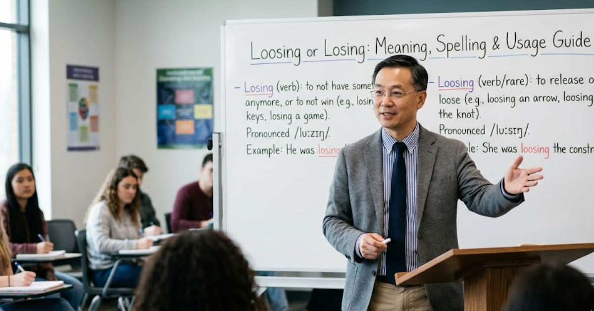 Loosing or Losing Meaning, Spelling & Usage Guide