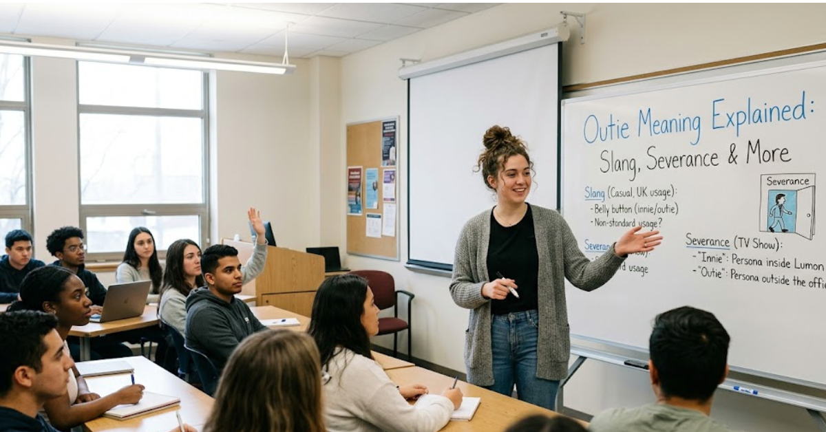 Outie Meaning Explained: Slang, Severance & More