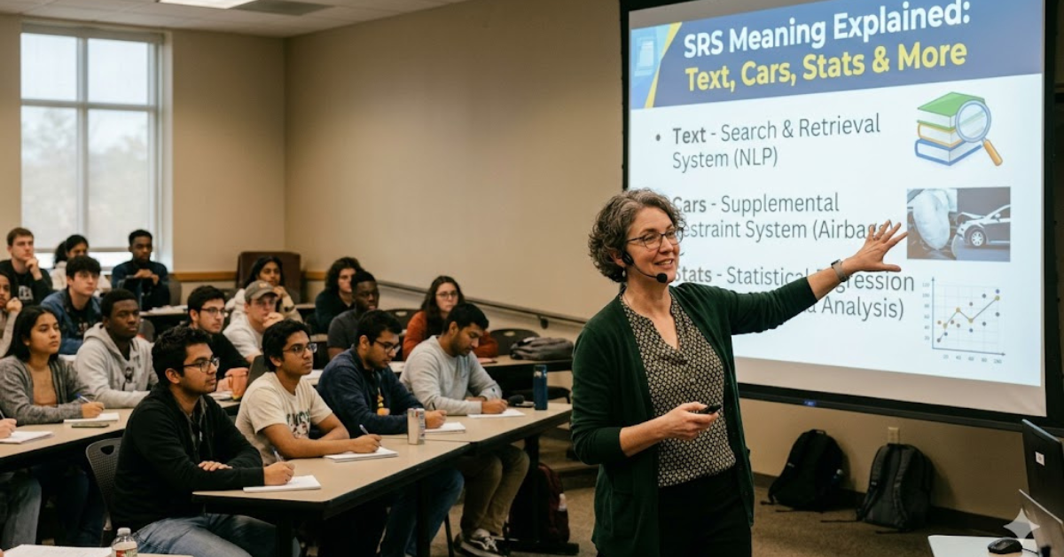 SRS Meaning Explained in Text, Cars, Stats & More