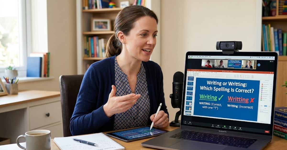 Writing or Writting Which Spelling Is Correct
